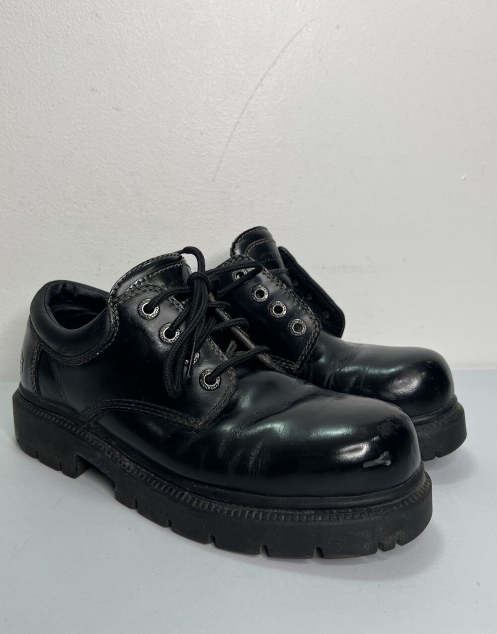 Skechers Chunky Oxford Y2K Grunge Jammers Black Shoes 6790 Men’s Size 9
